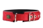 Preview: Hunter Halsband Neopren Reflect rot/schwarz