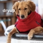 Preview: DRYUP Cape Hundebademantel pepper rot