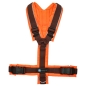 Preview: annyx Brustgeschirr Protect leuchtorange/braun