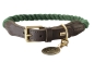 Preview: Halsband List oliv