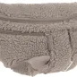 Preview: PALOPA Leckerlibeutel Teddy Fleece Taupe – Emma (Limited Edition)