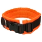 Preview: annyx Steckhalsband Protect leuchtorange/braun
