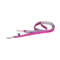 Preview: annyx Führleine Bolt Fun Middle grau/pink