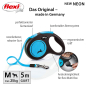 Preview: flexi Neon Gurt neonblau