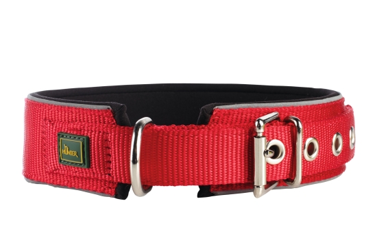 Hunter Halsband Neopren Reflect rot/schwarz
