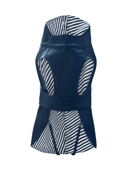 Hunde Regenmantel Milford blau