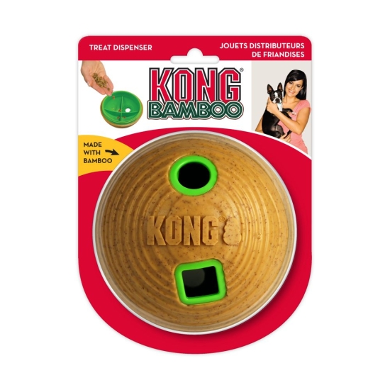 KONG Bamboo Feeder Ball - Befüllbarer Futterball