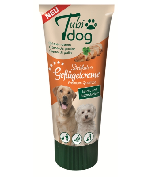 TubiDog Delikatess Geflügelcreme für Hunde