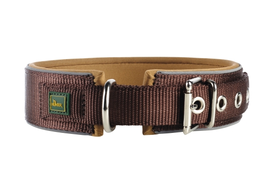 Hunter Halsband Neopren Reflect braun/caramel