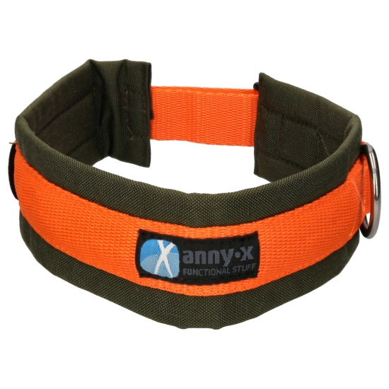 annyx Steckhalsband Fun oliv/orange