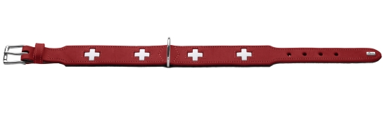 Hunter Halsband Swiss - Lederhalsband