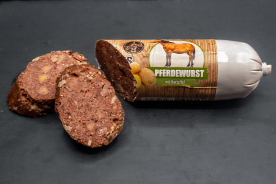 Preview: MyMenue4Dogs Pferdewurst mit Kartoffel