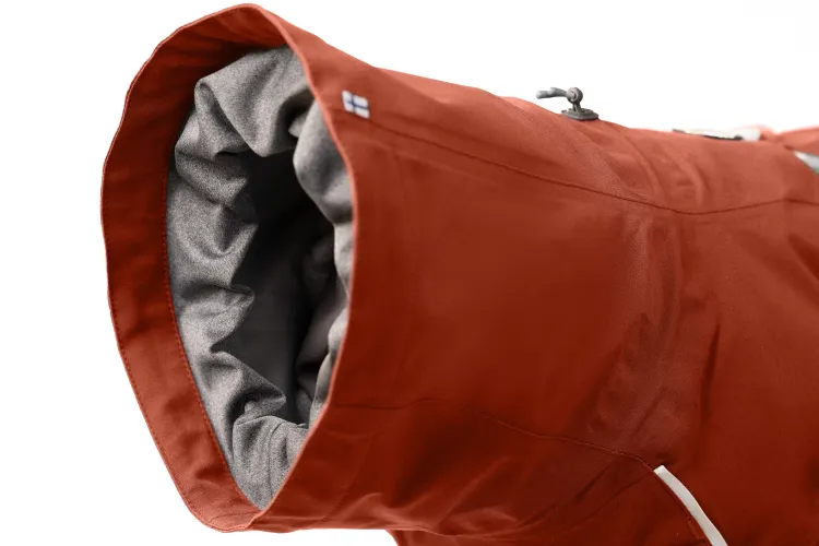 Preview: Hurtta Hunde Regenmantel Mudventure Coat – Cinnamon (Zimt)
