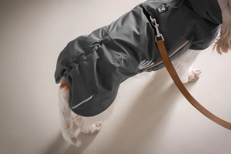 Hurtta Hundejacke Hundemantel Walk All-Season Jacket – Blackberry (Dunkelgrau)