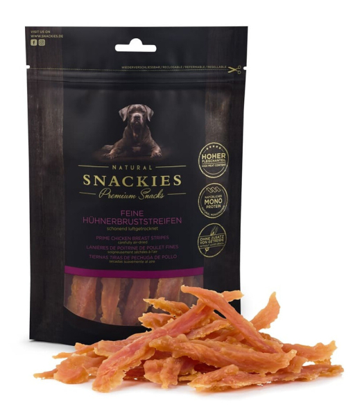 Snackies Feine Hühnerbruststreifen 180g