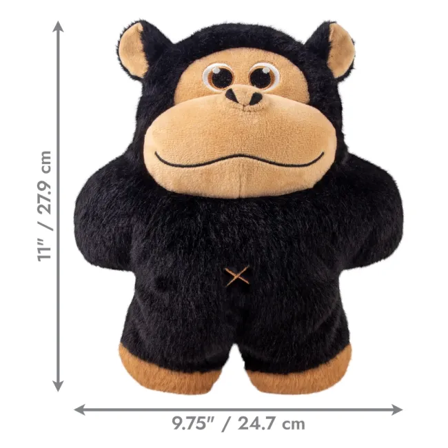 Preview: KONG® Snuzzles Gorilla XL – Extra großes Plüsch-Hundespielzeug mit Ganzkörper-Quietscher