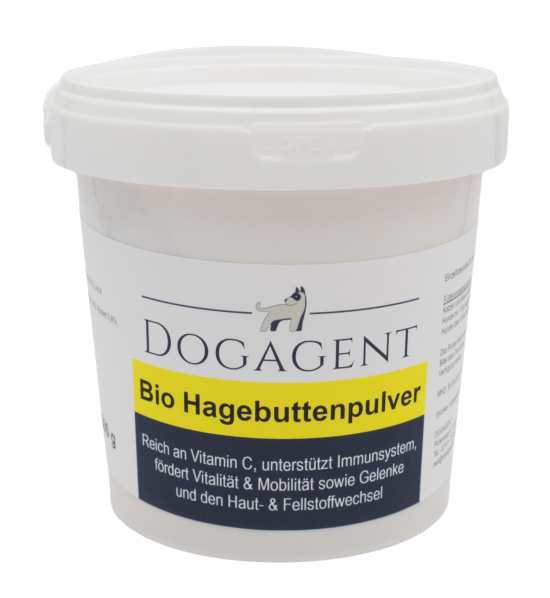Preview: BIO Hagebuttenpulver für Hunde – Natürliche Unterstützung für Gelenke, Agilität & Immunsystem