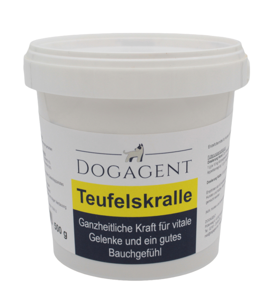 Preview: Original Afrikanische Teufelskralle für Hunde & Katzen | Pulver zur Unterstützung von Gelenken & Bewegungsapparat