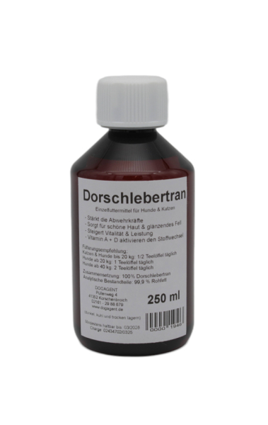 Dorschlebertran für Hunde