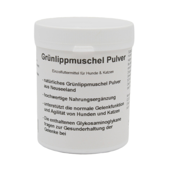 Grünlippmuschel Pulver aus Neuseeland