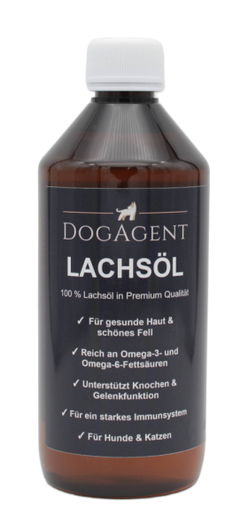 Lachsöl für Hunde & Katzen