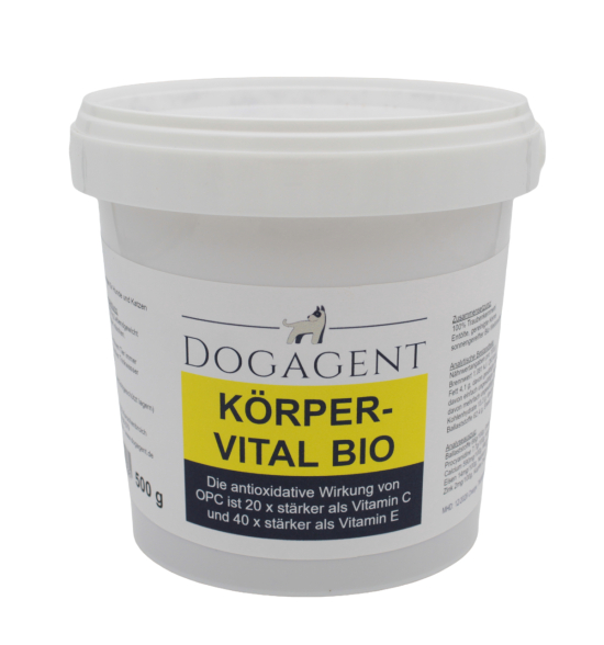 Preview: Körper-Vital für Hunde – OPC in BIO-Qualität für Zellschutz & Vitalität