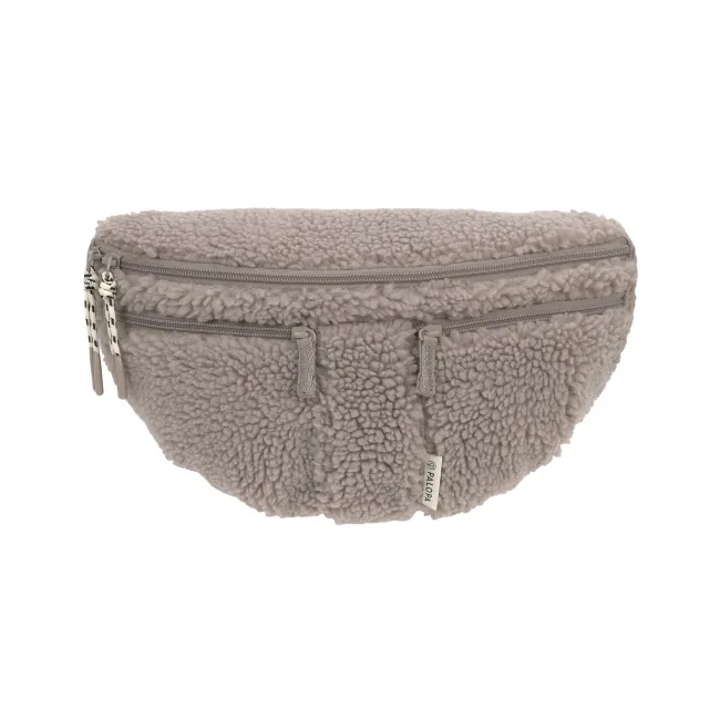 PALOPA Leckerlibeutel Teddy Fleece Taupe – Emma (Limited Edition)
