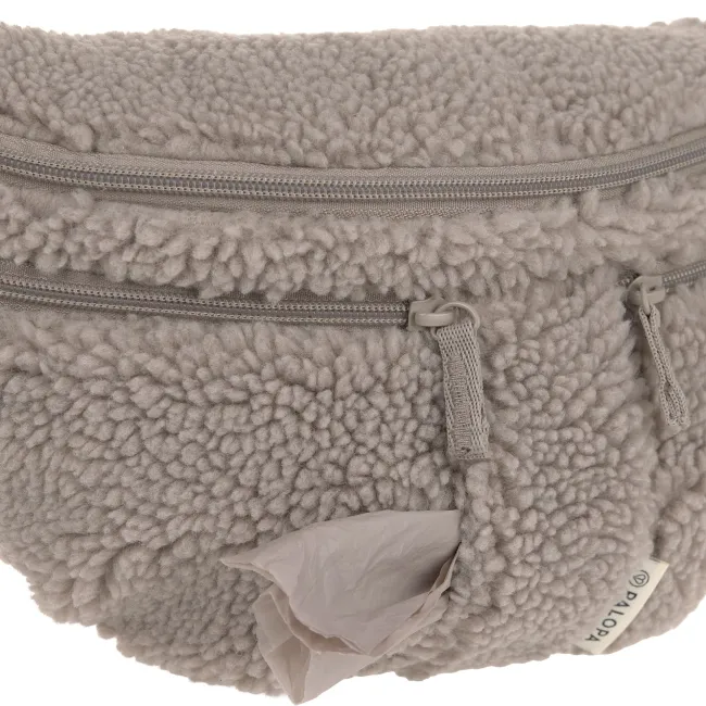 Preview: PALOPA Leckerlibeutel Teddy Fleece Taupe – Emma (Limited Edition)