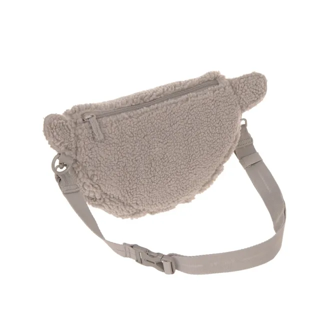 PALOPA Leckerlibeutel Teddy Fleece Taupe – Emma (Limited Edition)