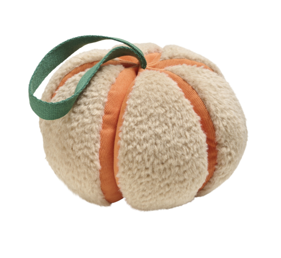 Hunter Hundespielzeug Venice – Kürbis (Beige/Orange, 22 cm)