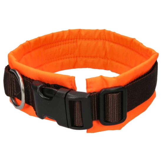 annyx Steckhalsband Protect leuchtorange/braun