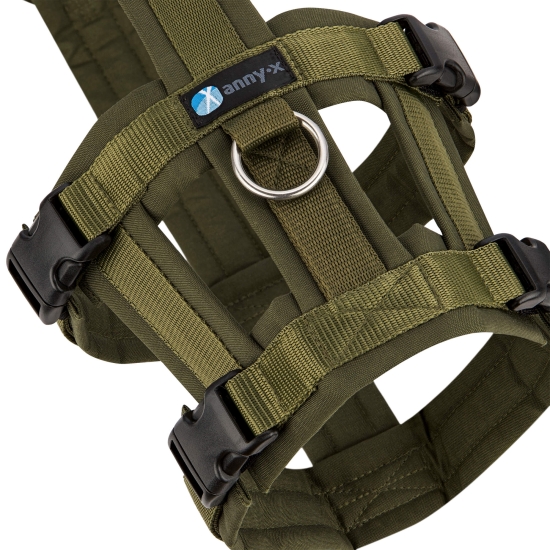 annyx Brustgeschirr Safety Fun oliv/oliv