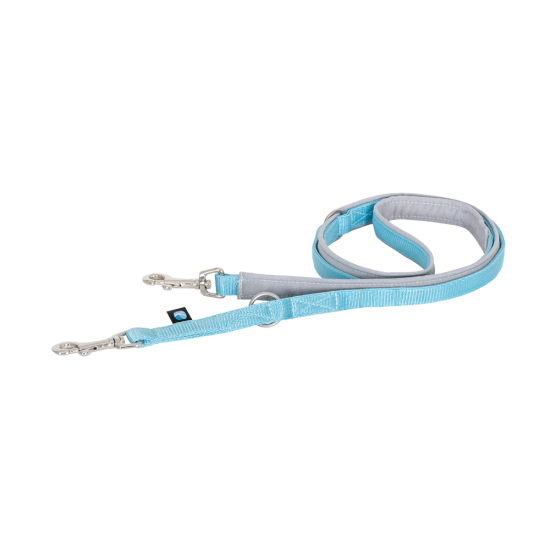 annyx Führleine Bolt Fun Middle grau/eisblau
