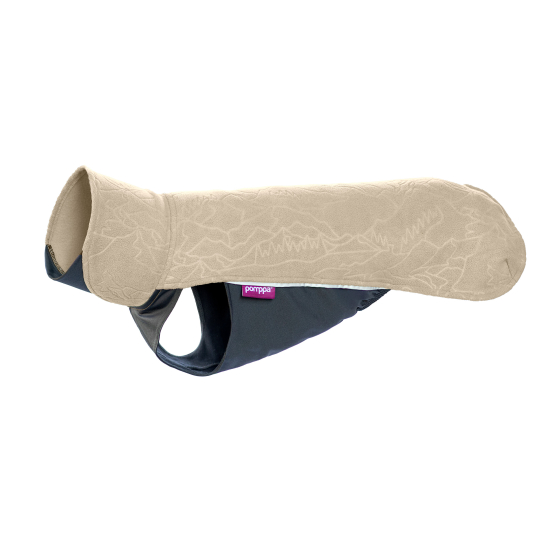 JumppaPomppa Fleece Hundepullover – Sand