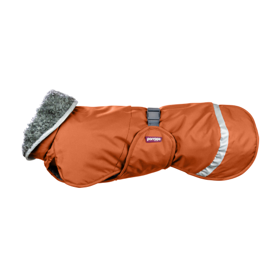 PerusPomppa Hunde Wintermantel Rust
