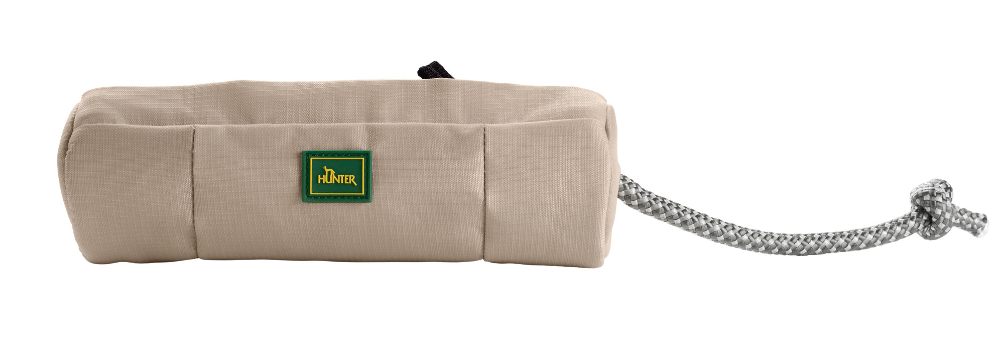 Hunter Trainer Snack Dummy mit Seil taupe beige | Futterbeutel für Hunde