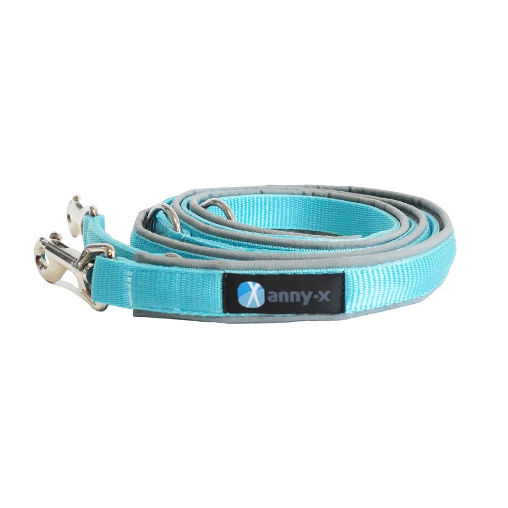 AnnyX Führleine Bolt Fun Classic grau/eisblau