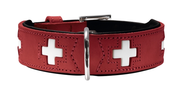 Hunter Halsband Swiss - Lederhalsband
