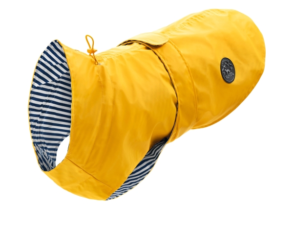 Hunde Regenmantel Milford gelb