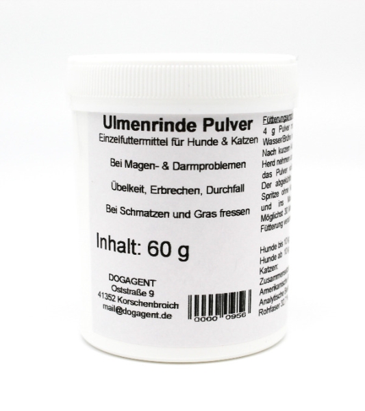 Ulmenrinde Pulver für Hunde