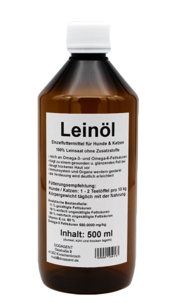 Leinöl für Hunde