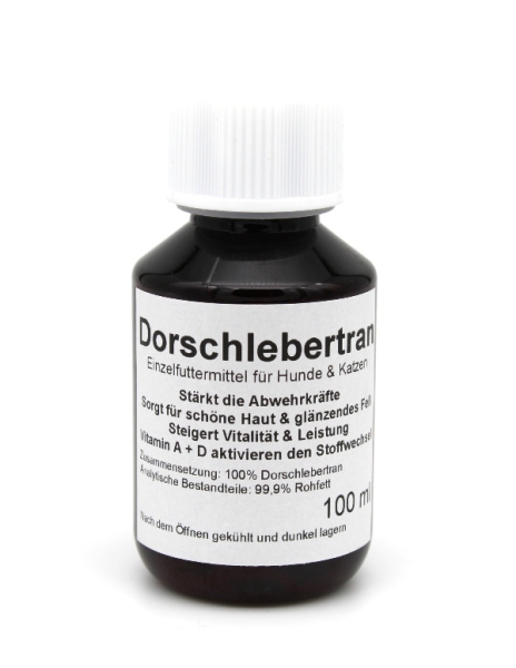 Dorschlebertran für Hunde