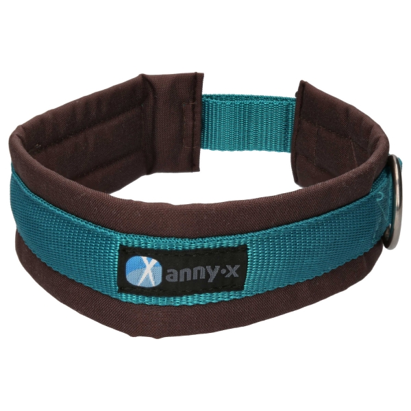 annyx Steckhalsband Fun braun/petrol