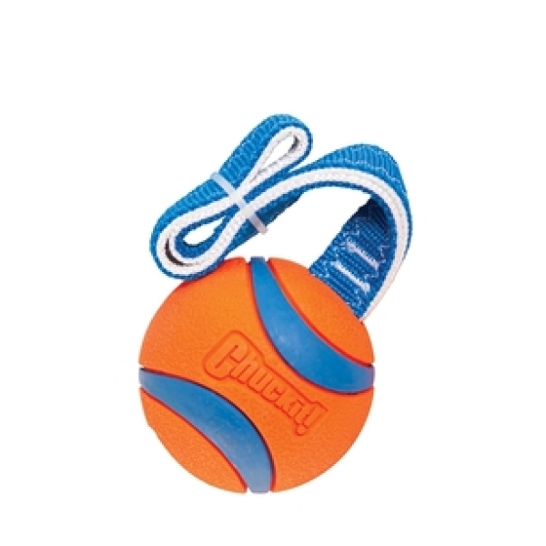 Chuckit! Ultra Tug - Hundeball mit Handschlaufe