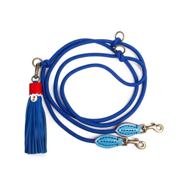 Dog with a Mission Dutchie Hundeleine blau