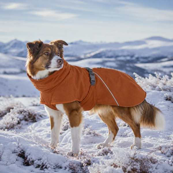 Hurtta Hunde-Wintermantel Expedition Parka II Cinnamon (Zimt) Limited Edition – Hundejacke