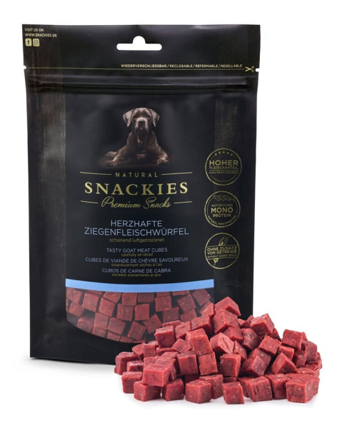 Snackies Herzhafte Ziegenfleischwürfel 170g