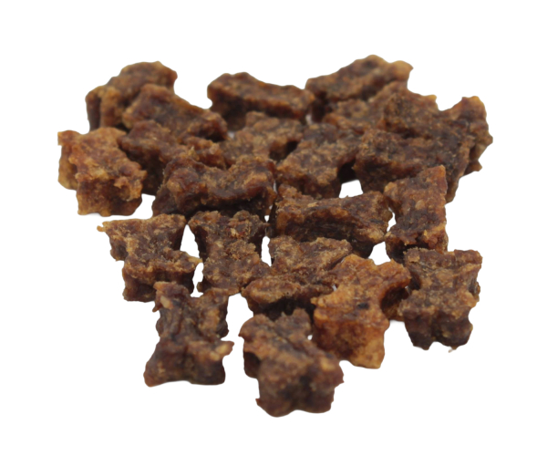 Kleine Knochen Pferd mit Kürbis & Birne