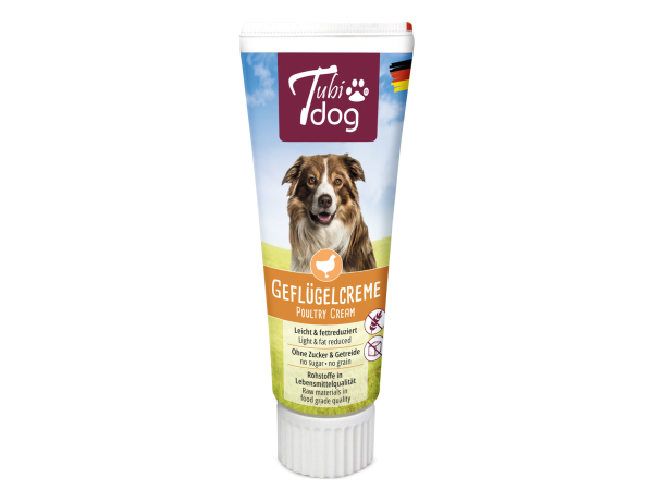 TubiDog Delikatess Geflügelcreme für Hunde