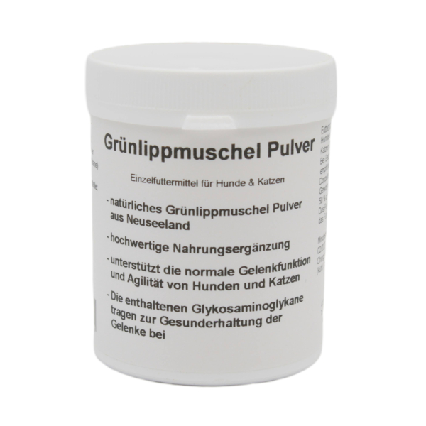 Grünlippmuschel Pulver aus Neuseeland